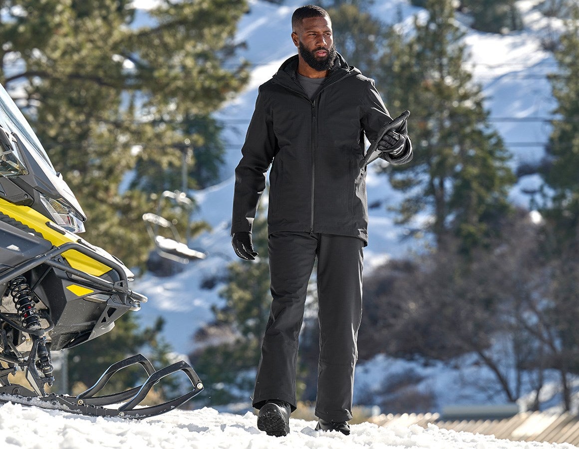 Additional image 3 3 in 1 functional jacket e.s.trail snow black