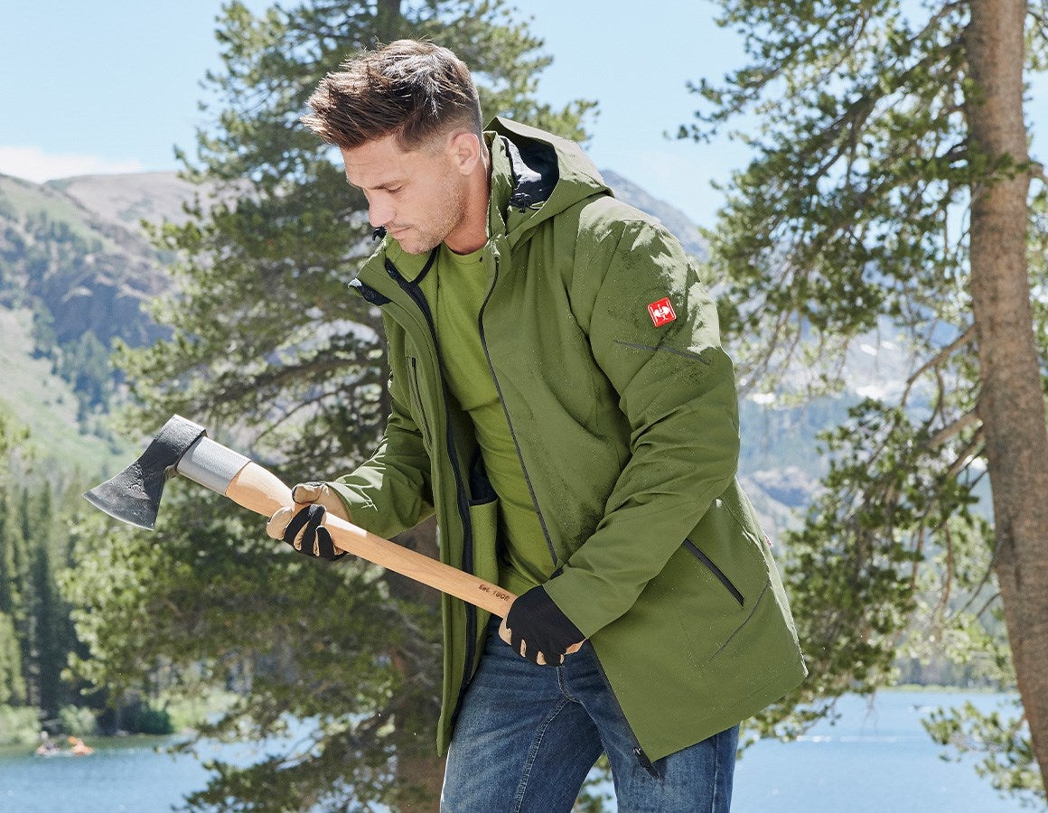 Main action image 3 in 1 functional jacket e.s.vision, men's forest