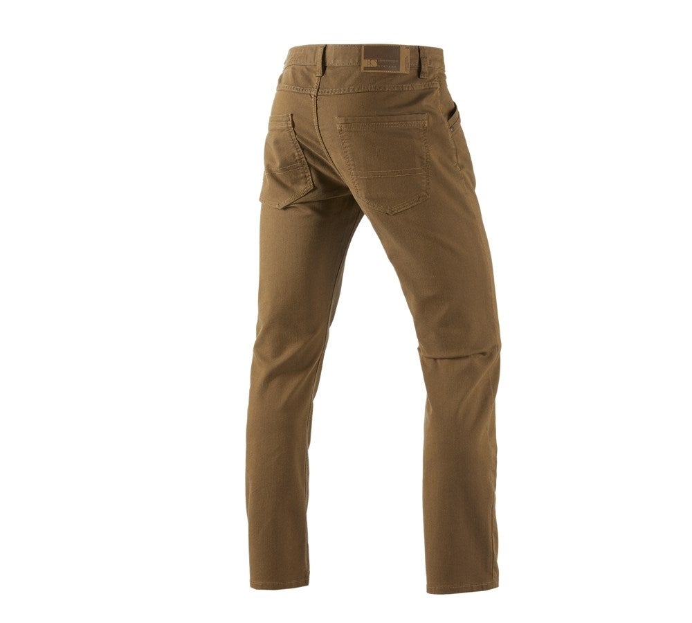Secondary image 5-pocket Trousers e.s.vintage sepia