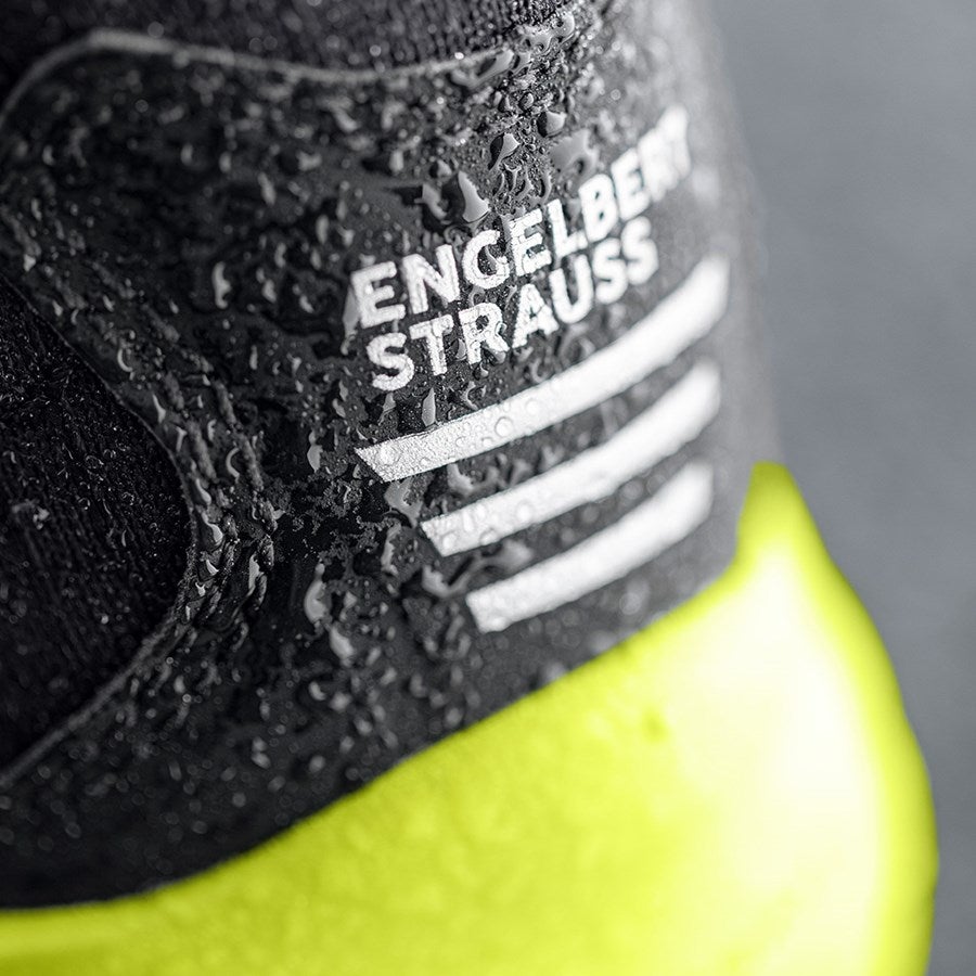 Detailed image Allround shoes e.s. Corvids II low, children's black/high-vis yellow