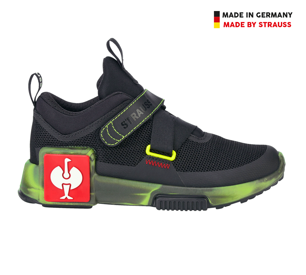 Primary image Allround shoes e.s. Shreveport low, children's black/high-vis yellow