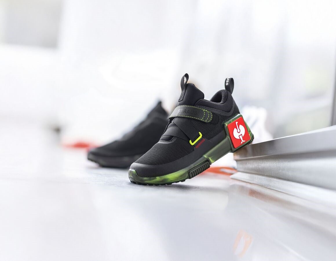 Main action image Allround shoes e.s. Shreveport low, children's black/high-vis yellow