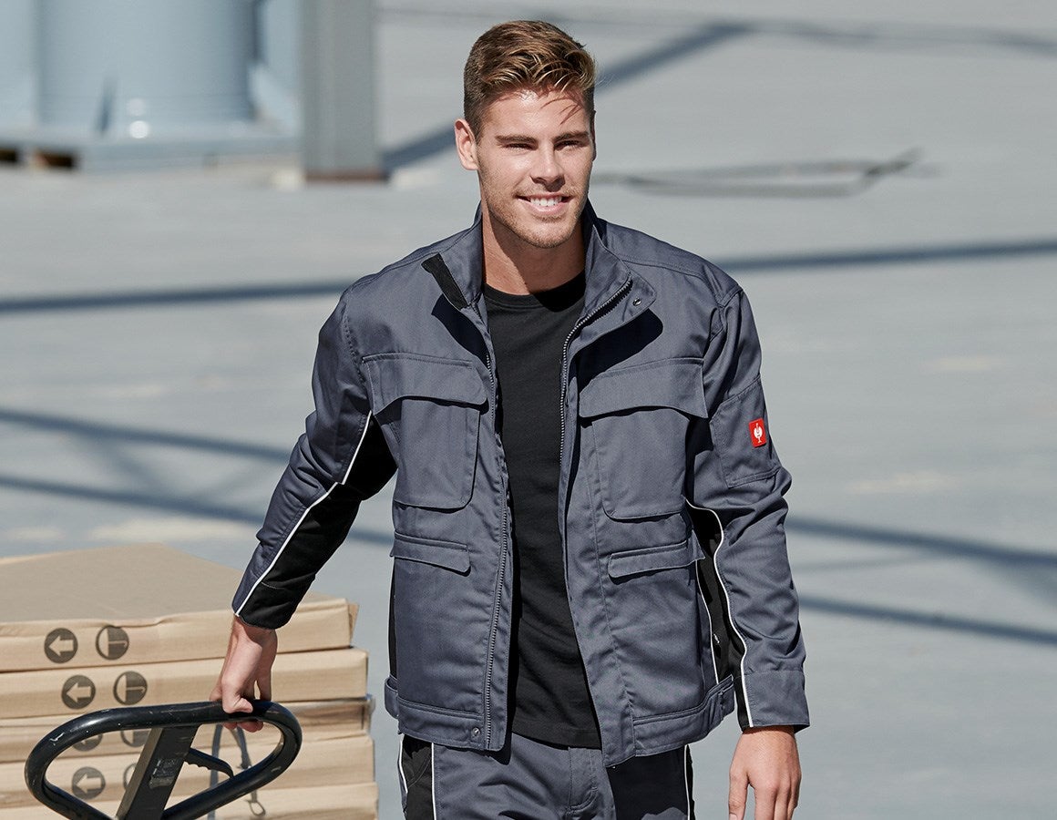 Additional image 1 Work jacket e.s.active grey/black