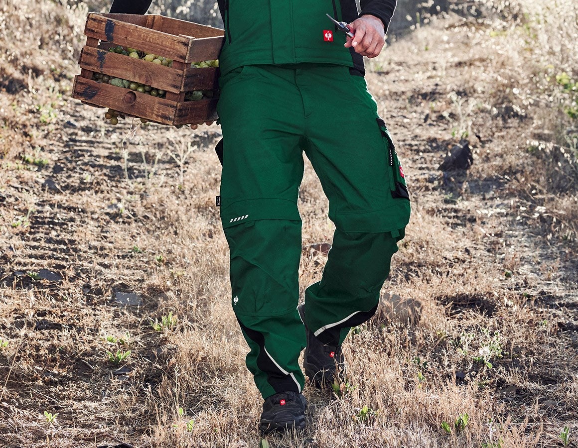 Main action image Trousers e.s.motion green/black