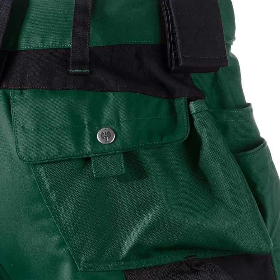 Detailed image Trousers e.s.motion green/black
