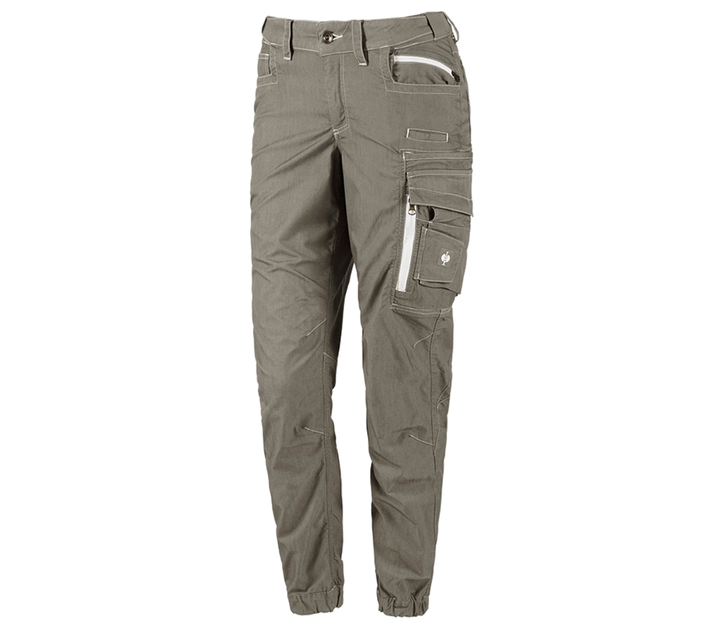 Primary image Cargo trousers e.s.motion ten summer, ladies' moorgreen