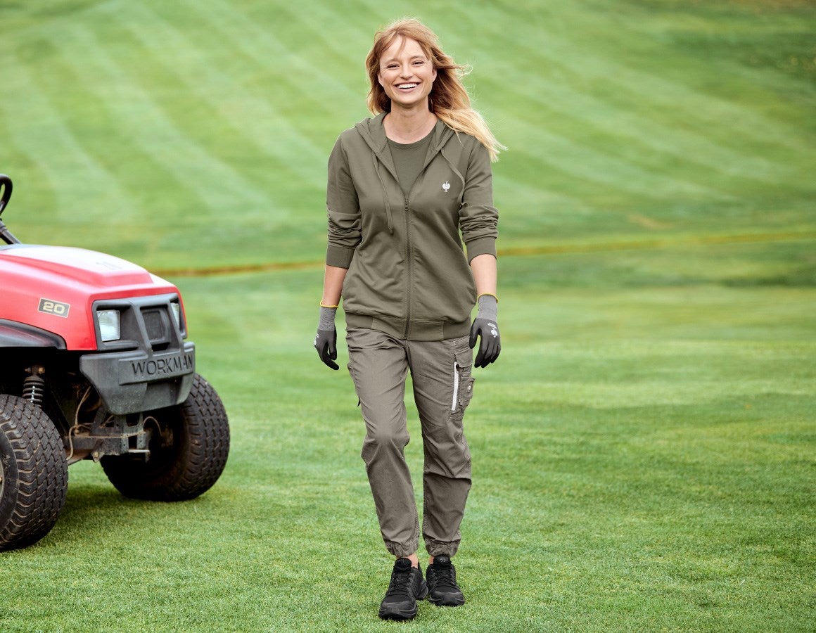 Additional image 1 Cargo trousers e.s.motion ten summer, ladies' moorgreen