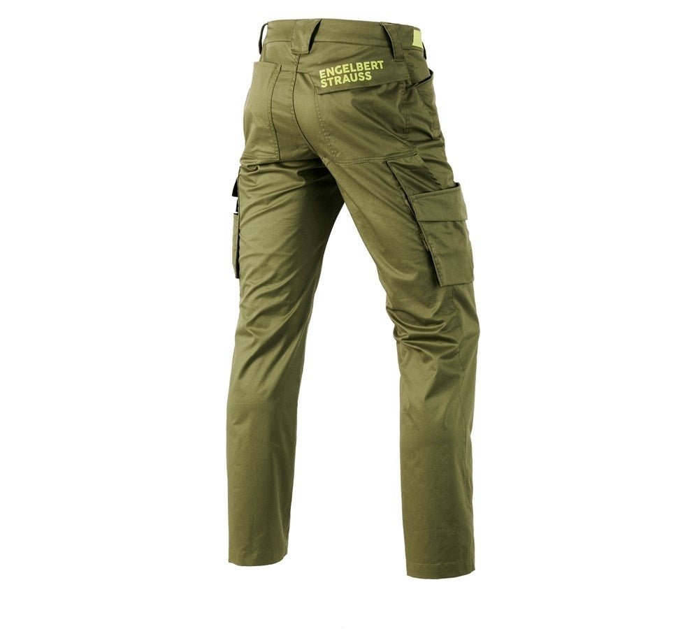 Secondary image Cargo trousers e.s.trail junipergreen/limegreen