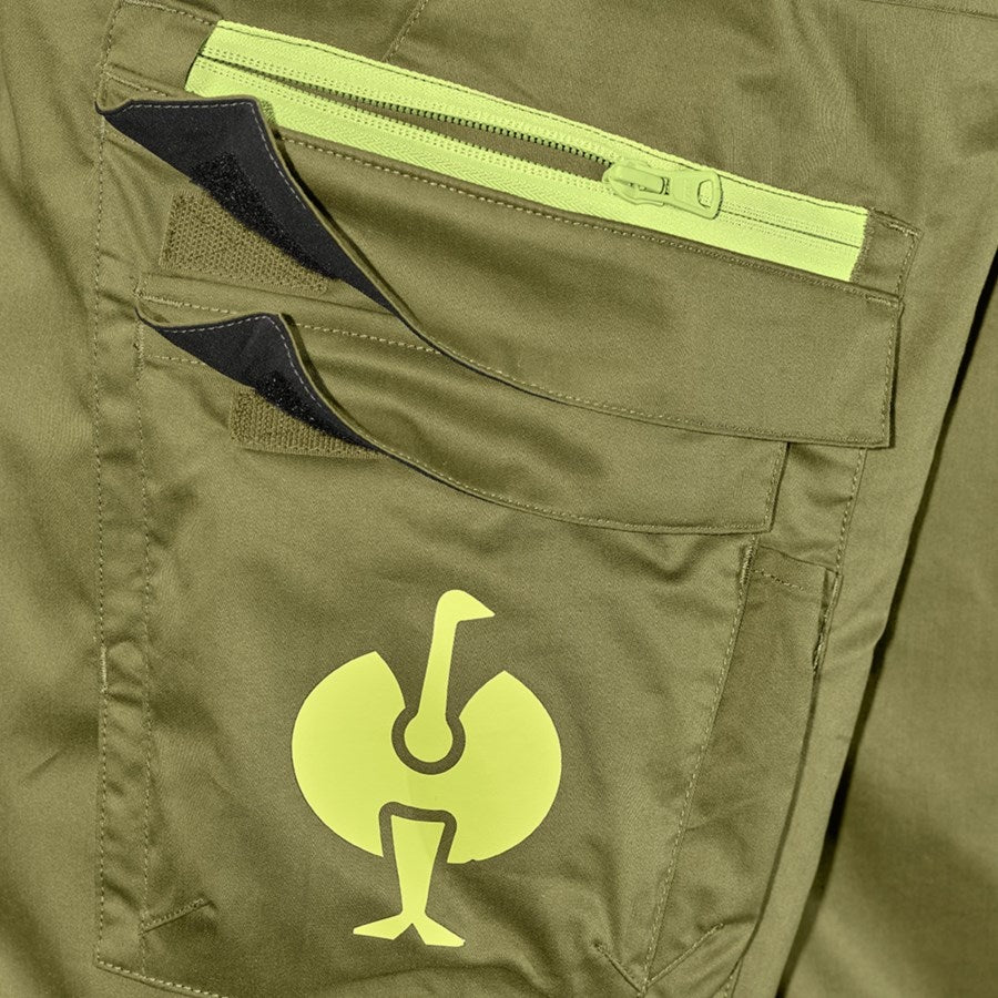 Detailed image Cargo trousers e.s.trail junipergreen/limegreen