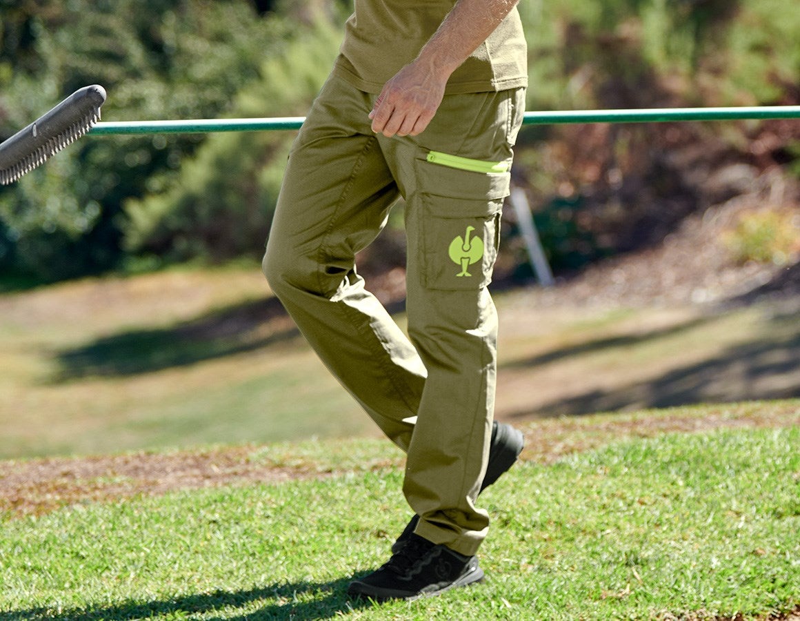 Main action image Cargo trousers e.s.trail junipergreen/limegreen