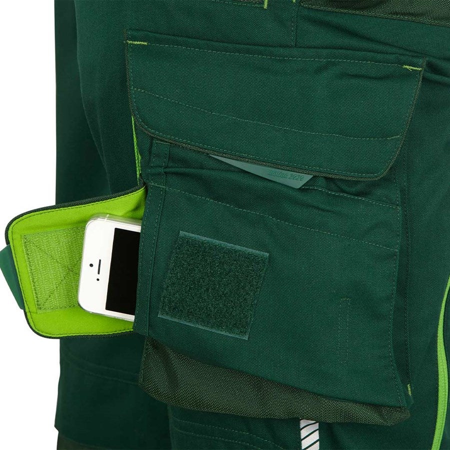 Detailed image Ladies' bib & brace e.s.motion 2020 green/seagreen
