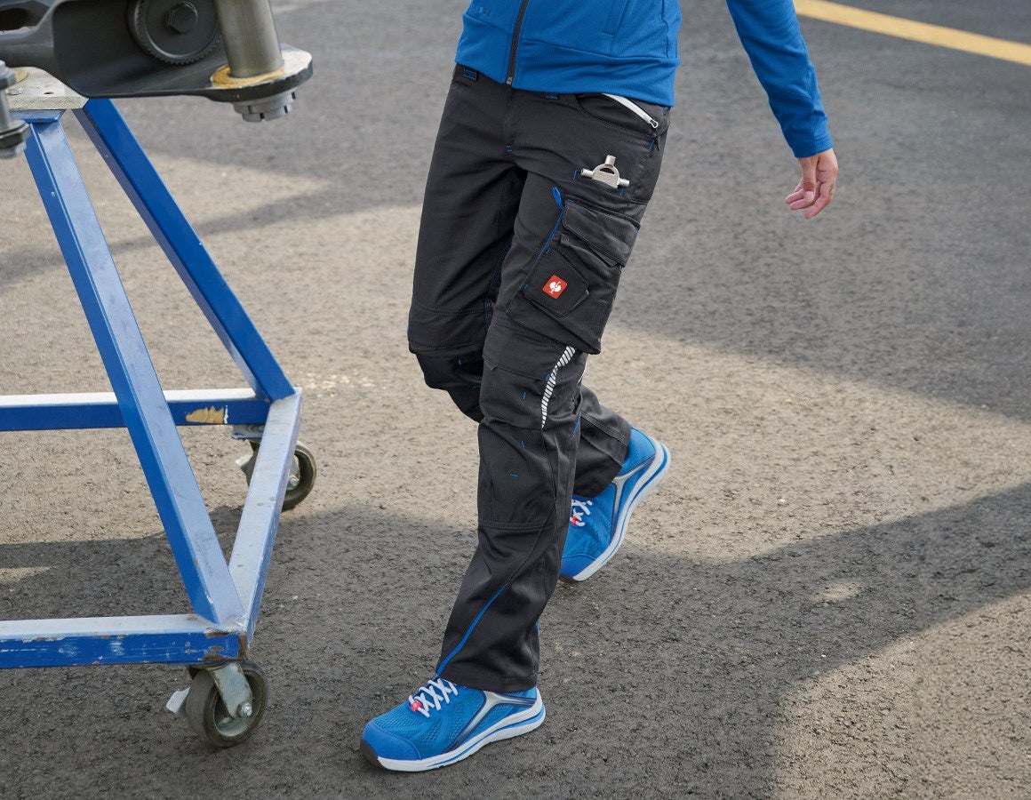 Additional image 1 Ladies' trousers e.s.motion 2020 graphite/gentianblue