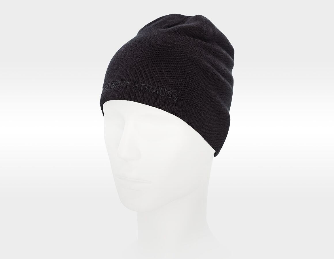 Additional image 3 Fine knit hat e.s.dynashield black