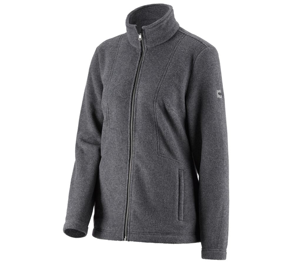 Primary image Fleece jacket e.s.vintage, ladies' black melange