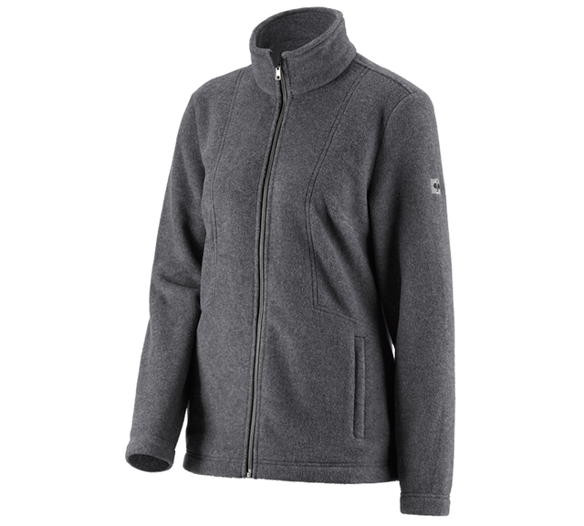 Primary image Fleece jacket e.s.vintage, ladies' black melange