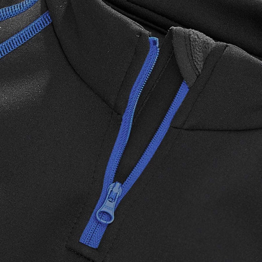 Detailed image Funct.Troyer thermo stretch e.s.motion 2020 child. graphite/gentianblue