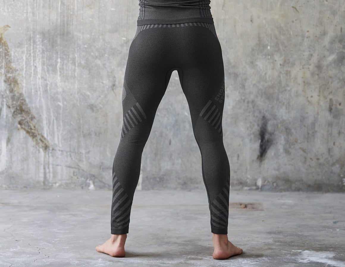 Additional image 2 Functional long-pants e.s.trail seamless-warm black/basaltgrey