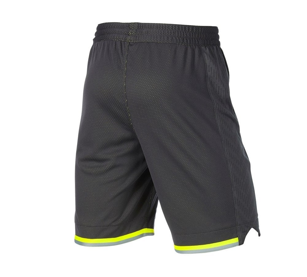 Secondary image Functional shorts e.s.ambition anthracite/high-vis yellow