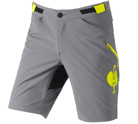 Primary image Functional short e.s.trail basaltgrey/acidyellow