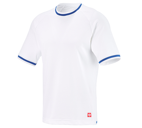Primary image Functional t-shirt e.s.ambition white/gentianblue