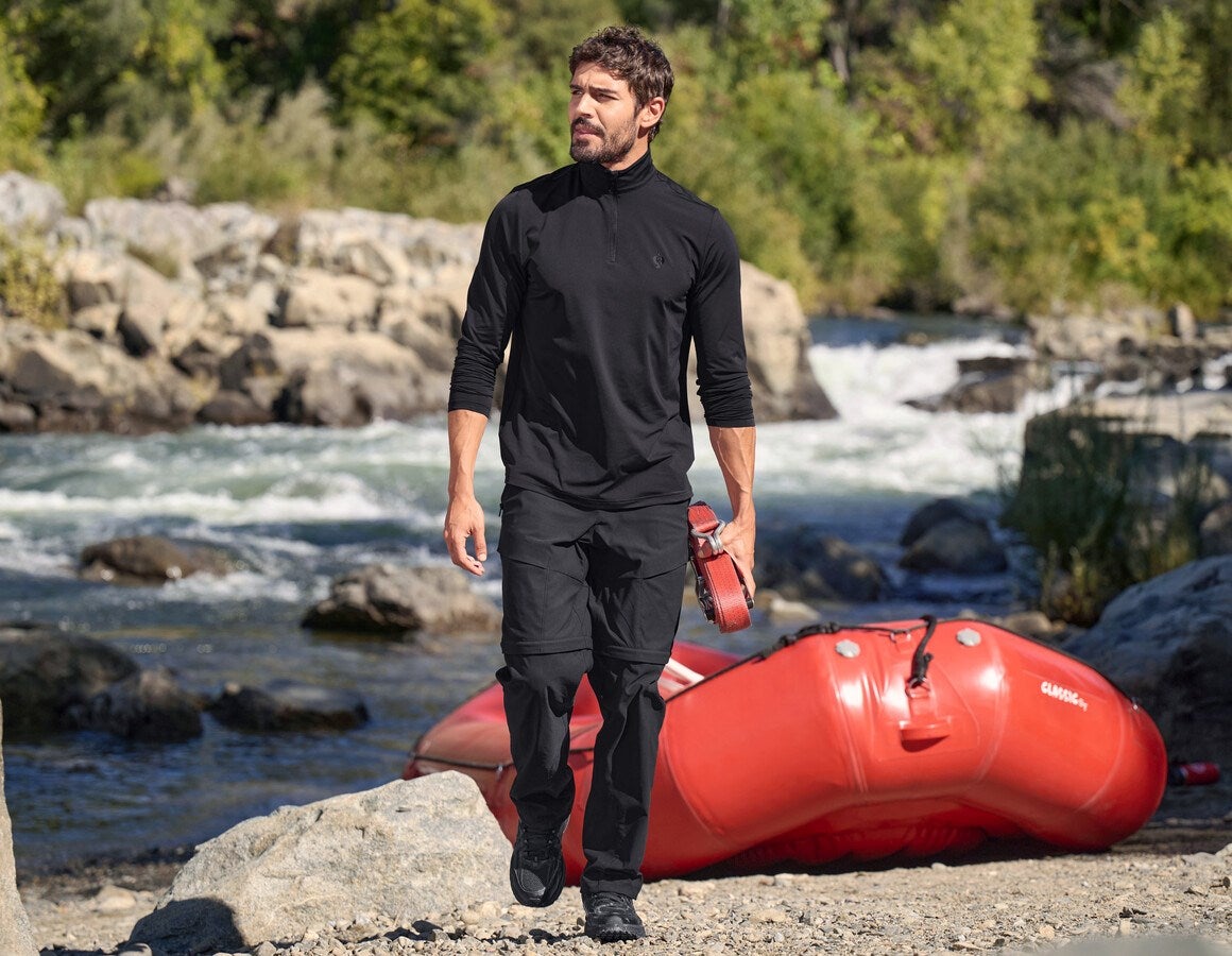 Additional image 1 Functional troyer-longsleeve UV e.s.trail black