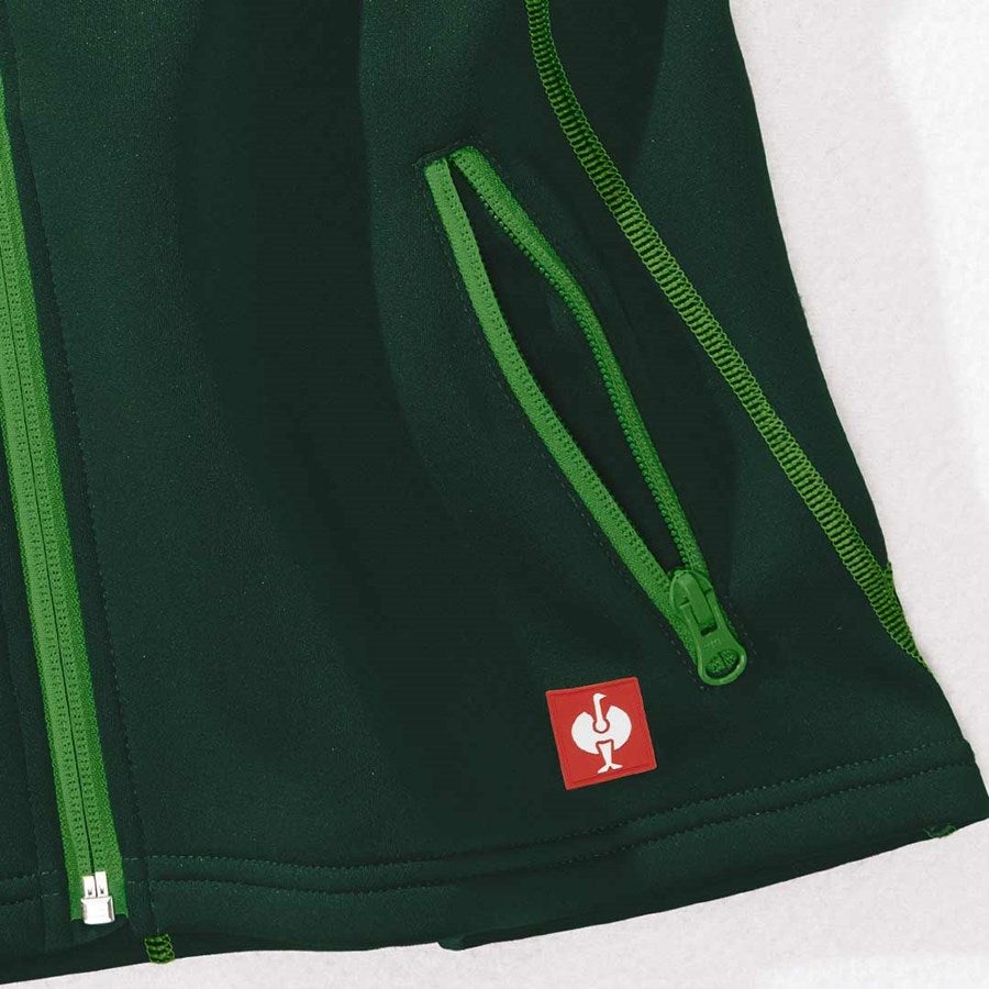 Detailed image Funct. bodyw. thermo stretch e.s.motion 2020,lad. green/seagreen