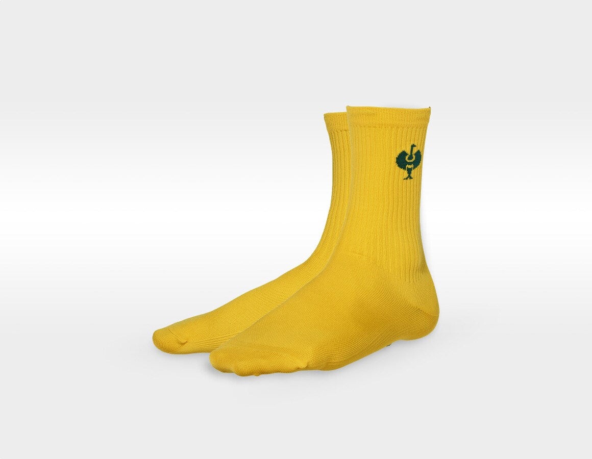 Additional image 1 Functional socks e.s.trail light/high, pack of 3 emeraldgreen+mahoganyred+chromeyellow