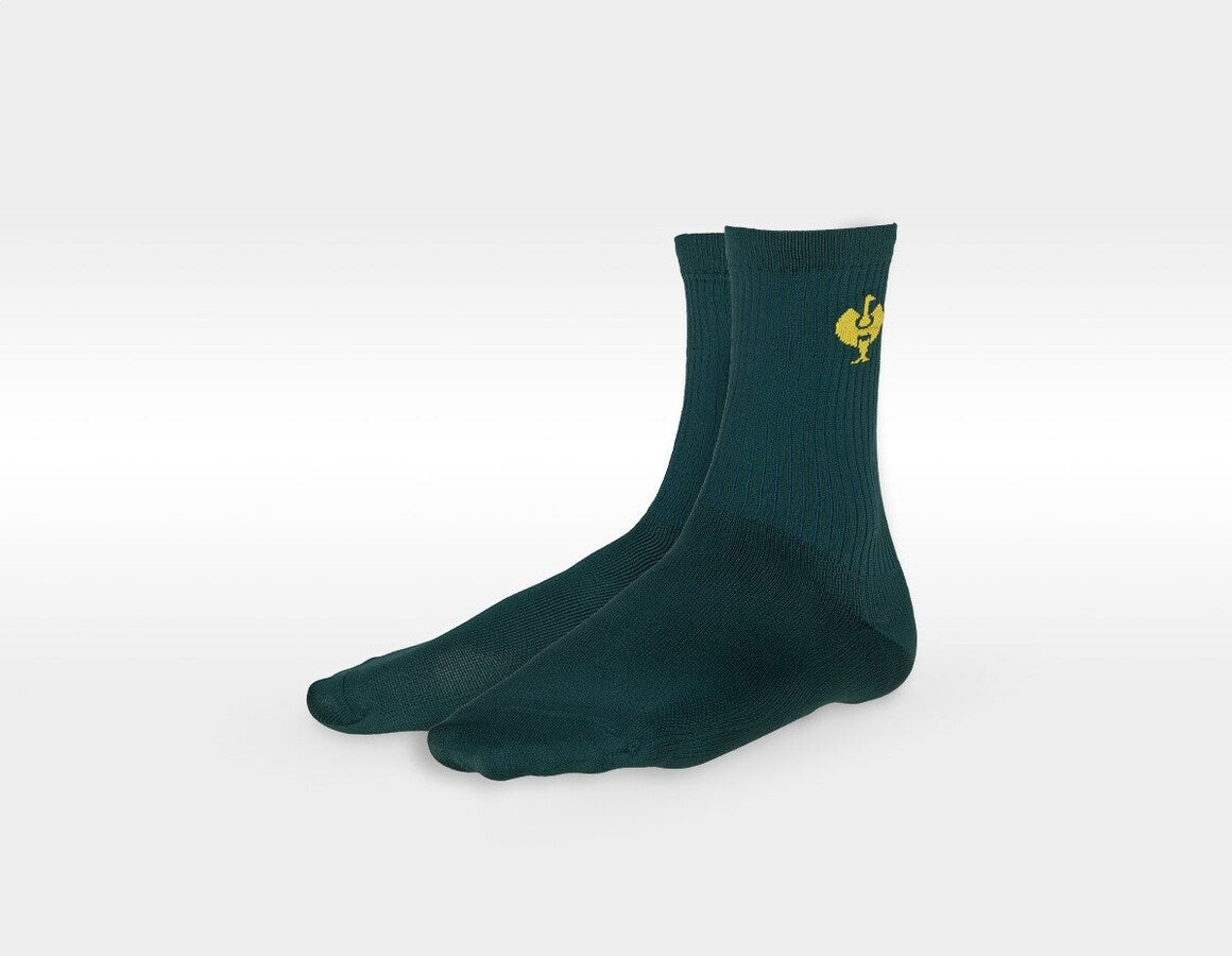 Additional image 2 Functional socks e.s.trail light/high, pack of 3 emeraldgreen+mahoganyred+chromeyellow