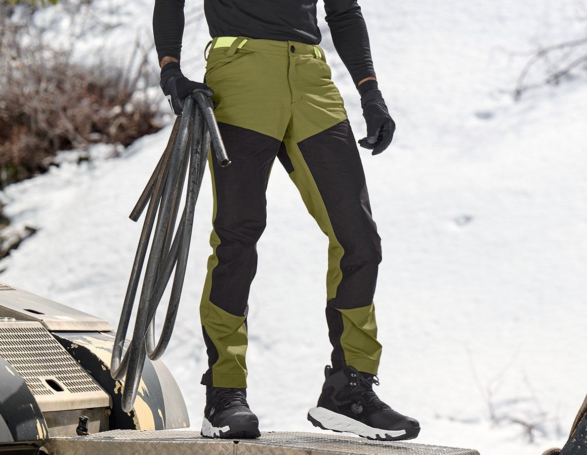 Main action image Hybrid functional trousers e.s.trail junipergreen/limegreen