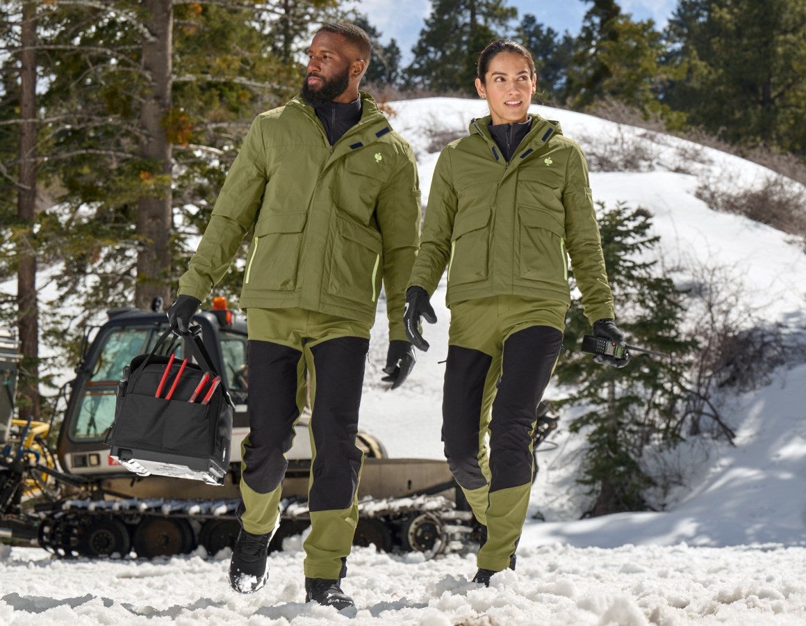 Additional image 5 Hybrid functional trousers e.s.trail, ladies' junipergreen/limegreen