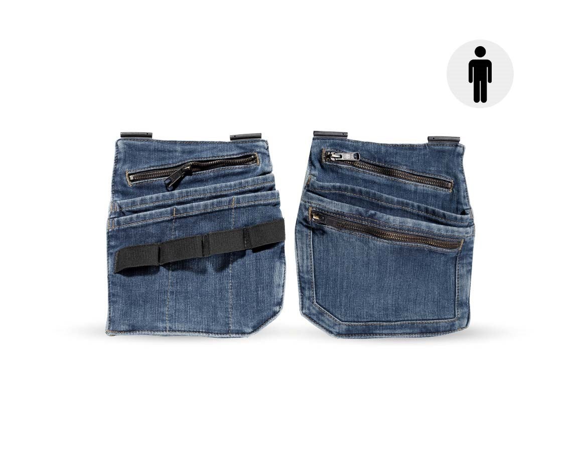 Primary image Denim tool bags e.s.concrete stonewashed