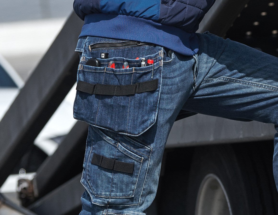 Main action image Denim tool bags e.s.concrete stonewashed