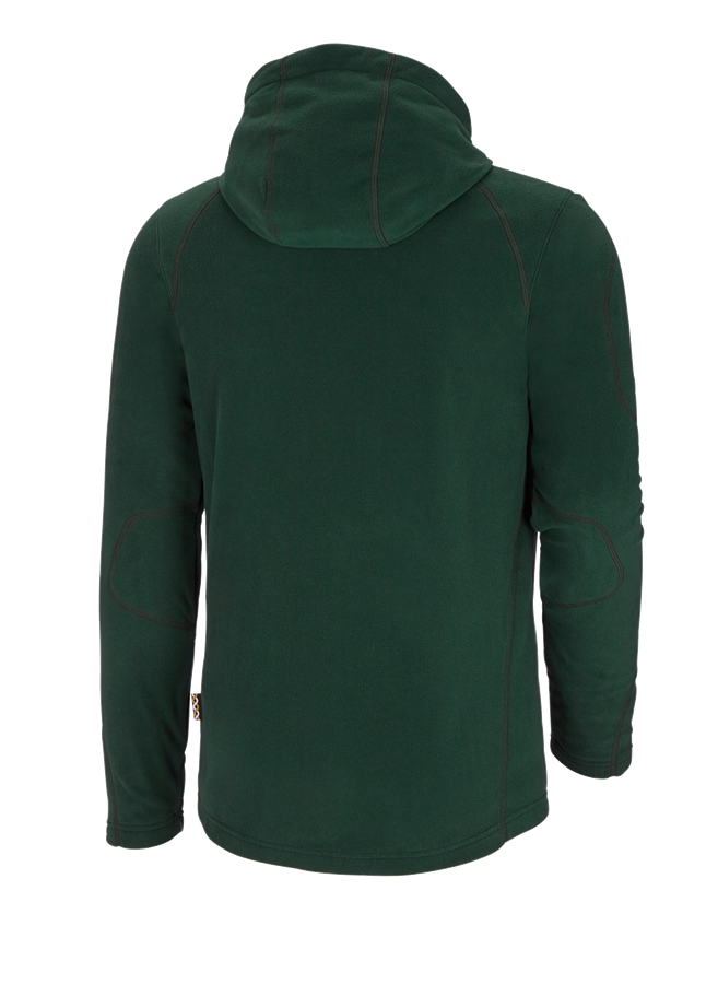 Secondary image Hooded fleece jacket e.s.motion 2020 green