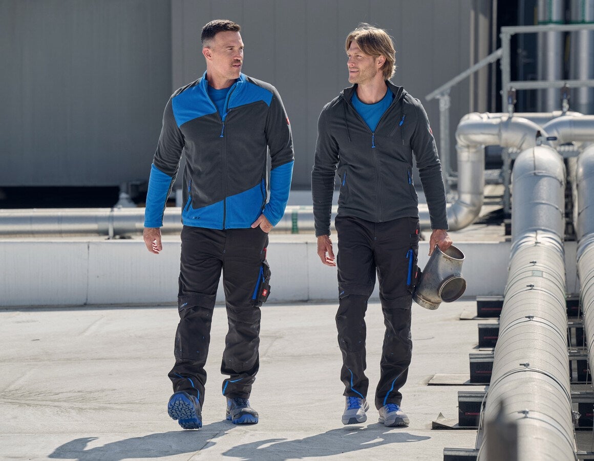 Additional image 2 Hooded fleece jacket e.s.motion 2020 graphite