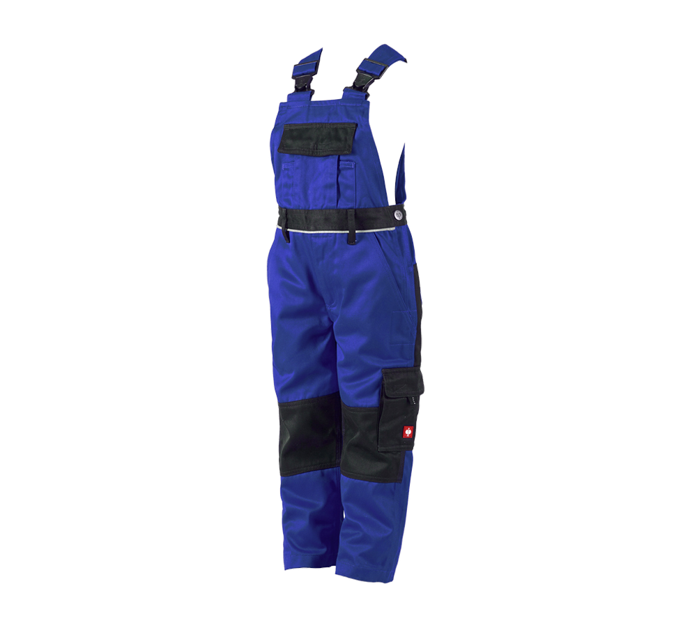 Primary image Children's bib & brace e.s.image royalblue/black