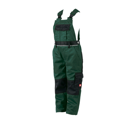 Primary image Children's bib & brace e.s.image green/black