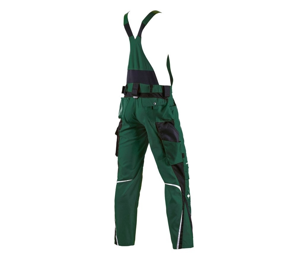 Secondary image Bib & brace e.s.motion green/black