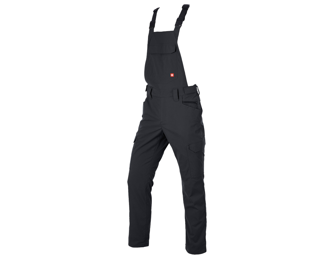 Primary image Bib & brace e.s.t:aktik light ripstop black