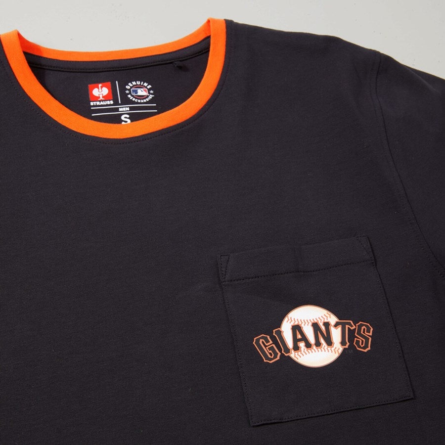 Detailed image MLB T-shirt GI black