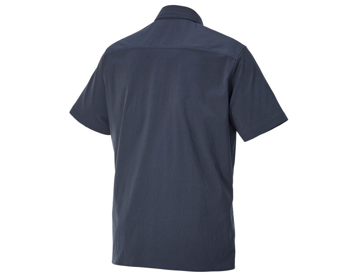 Secondary image MLB Work shirt short sleeved NY blue