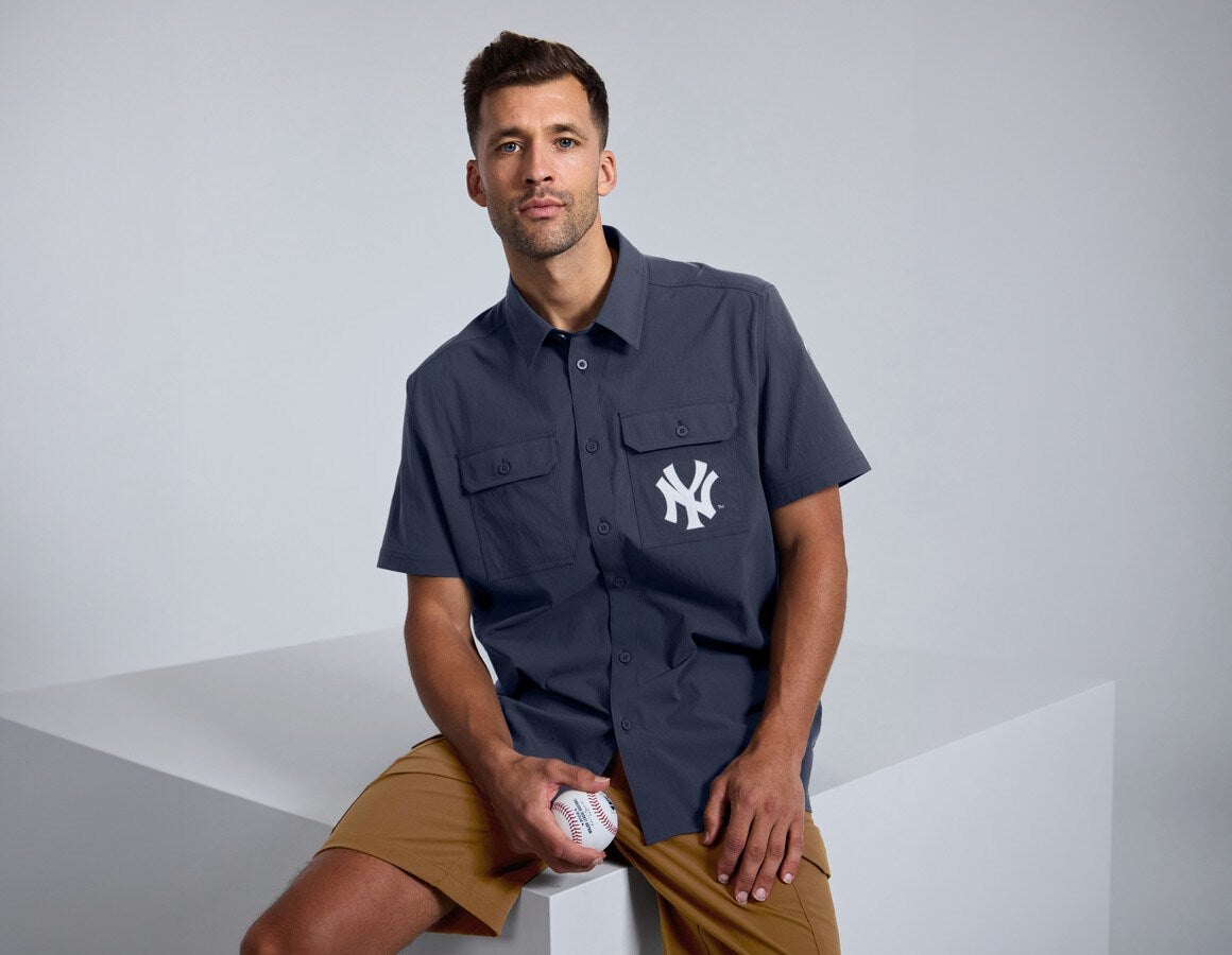 Main action image MLB™ Work shirt short sleeved NY blue