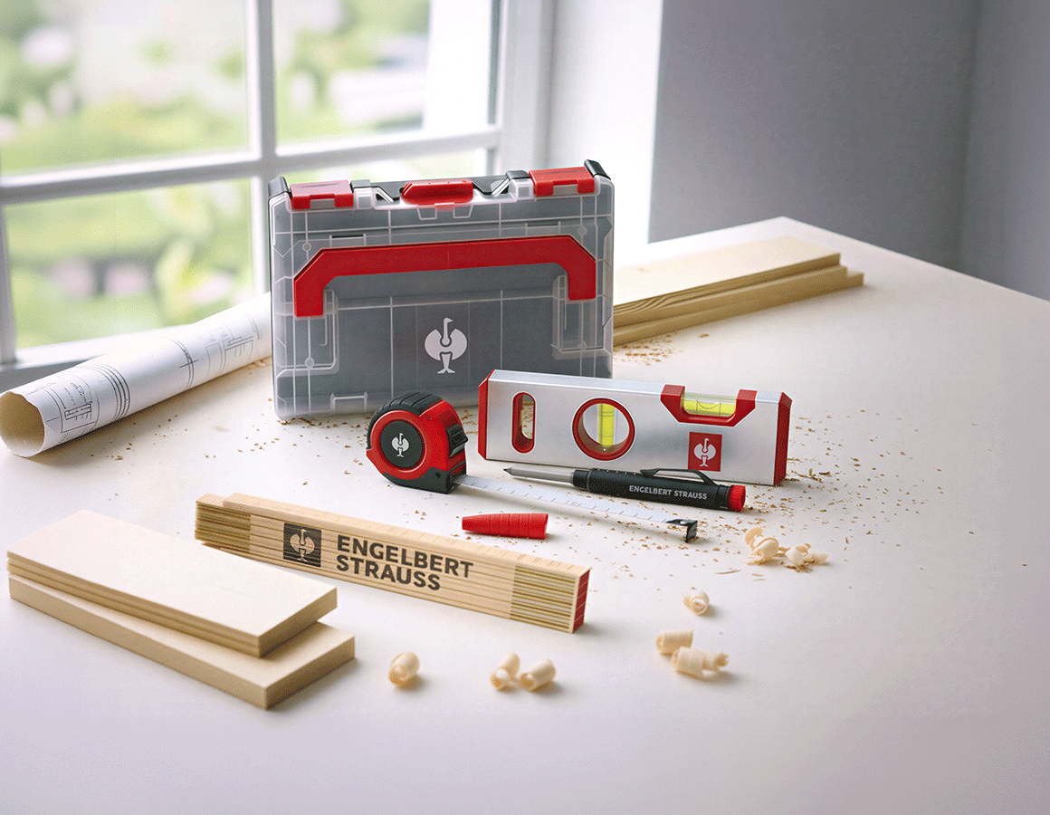Main action image Measuring tool set in STRAUSSbox mini undefined