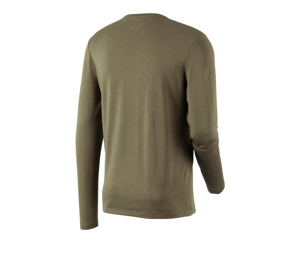 Secondary image Modal-Longsleeve e.s.concrete mudgreen