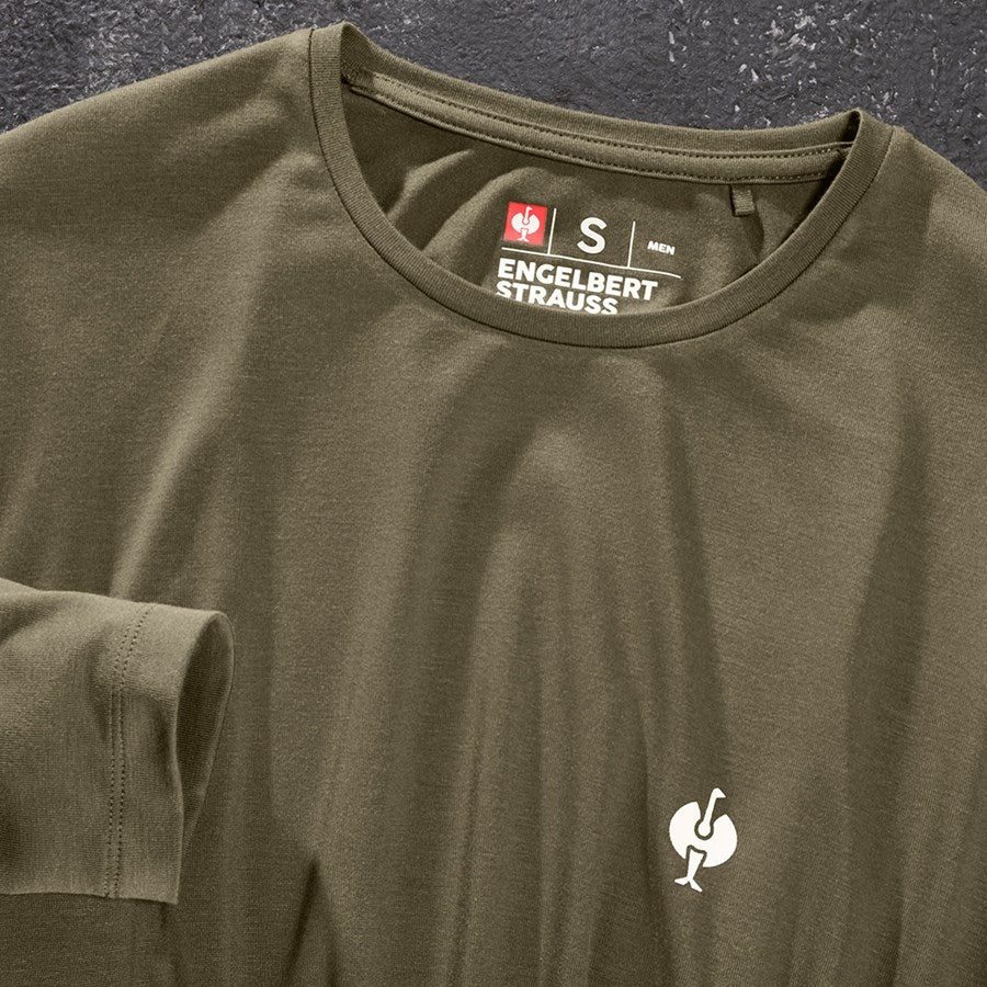 Detailed image Modal-Longsleeve e.s.concrete mudgreen