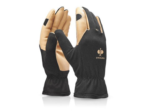 Primary image Assembly gloves Intense light black/brown