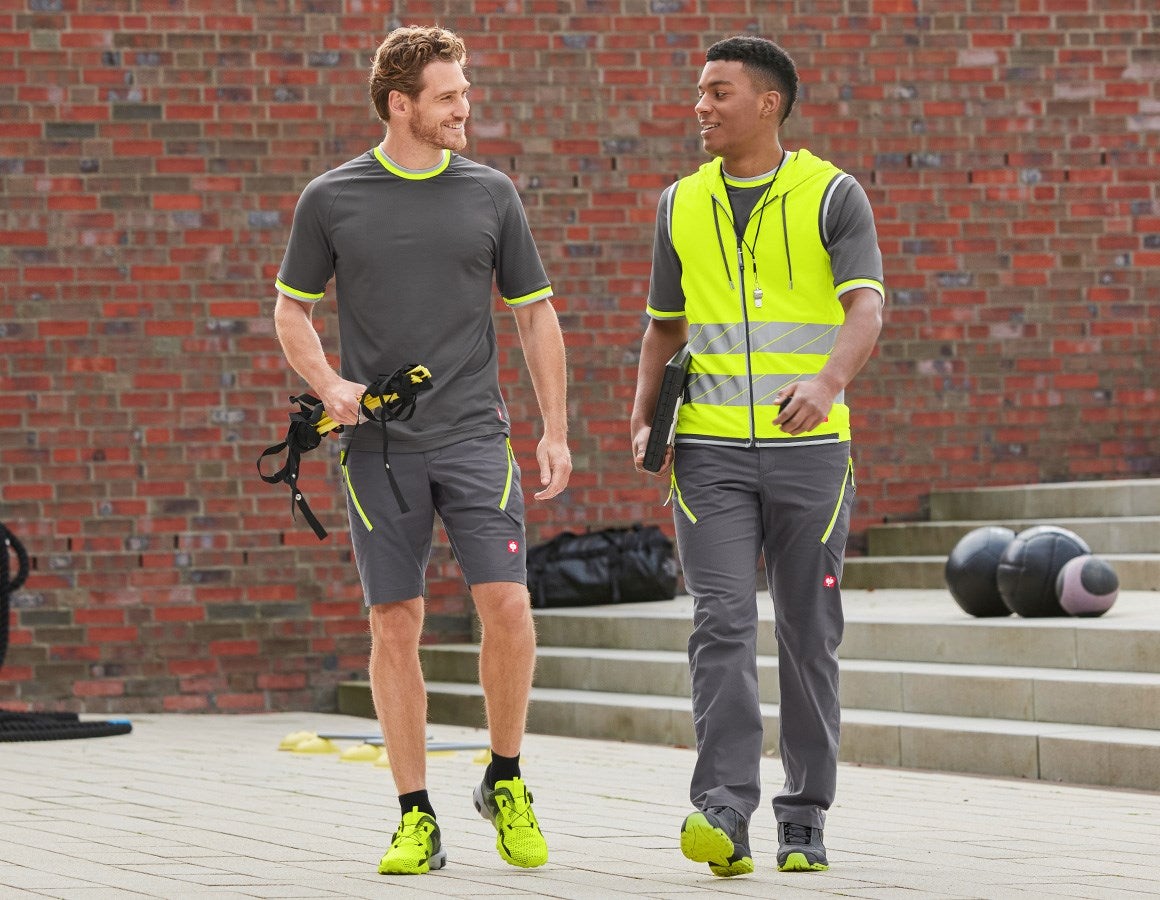Additional image 7 Multipocket trousers e.s.ambition anthracite/high-vis yellow