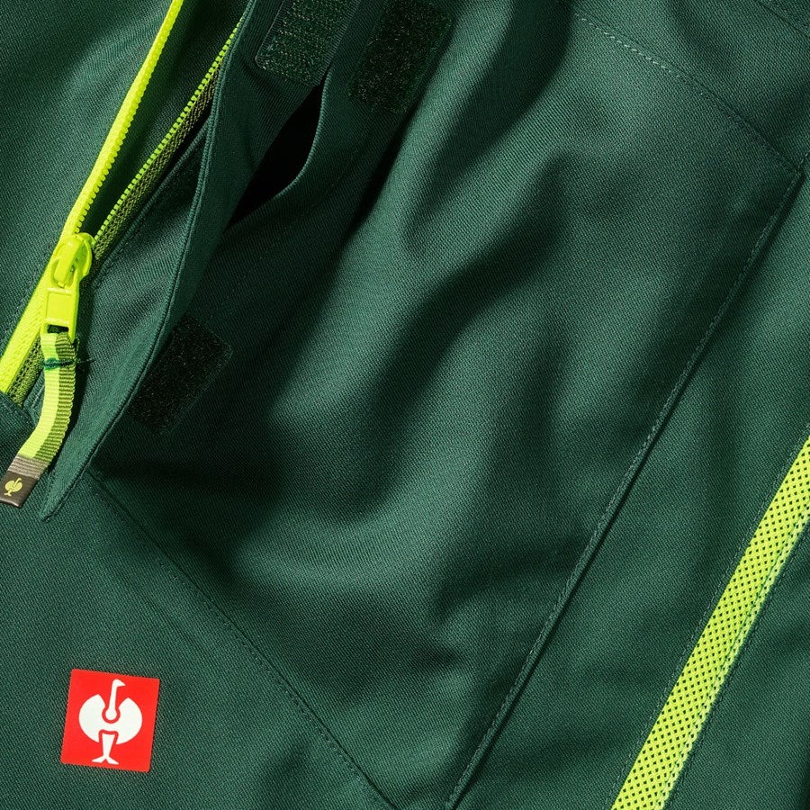 Detailed image Multipocket shorts e.s.ambition green/high-vis yellow