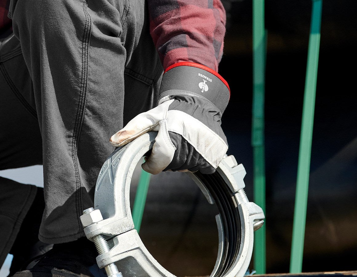 Additional image 2 Grain leather winter gloves Yukon 9