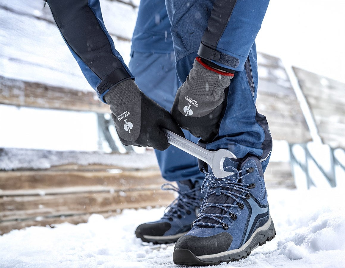 Additional image 2 Nitrile foam gloves evertouch winter black/grey