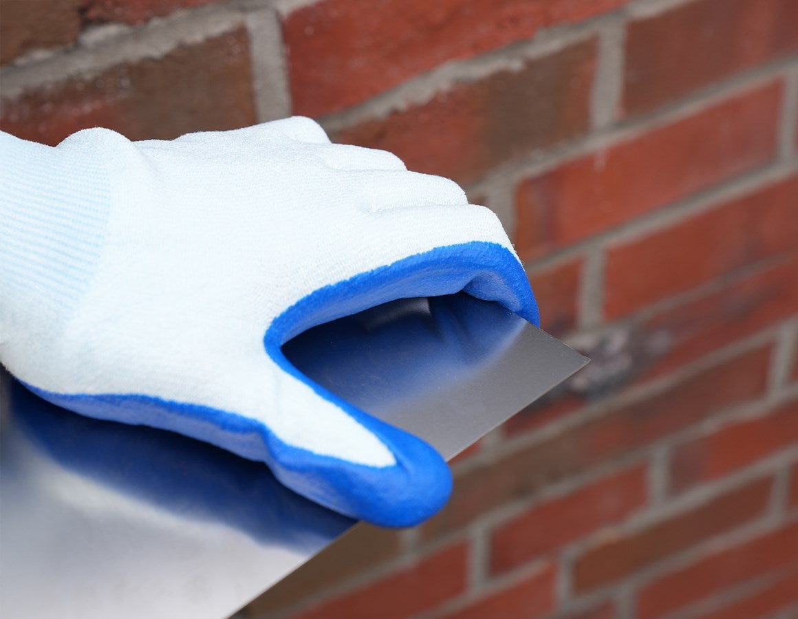 Additional image 1 Nitrile cut protect. gloves evertouch Cut C Food blue/lightblue-melange